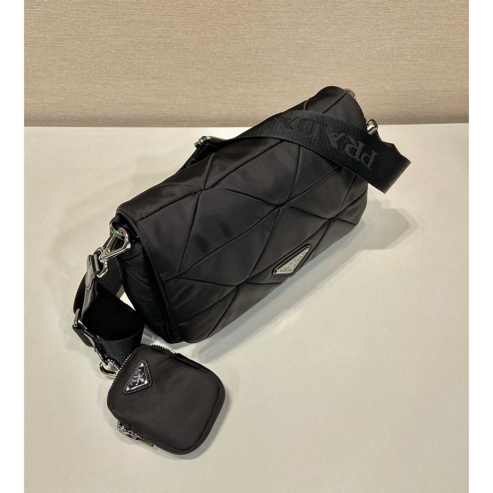 Prada Padded Re-Nylon Shoulder Bag - DopestKickz