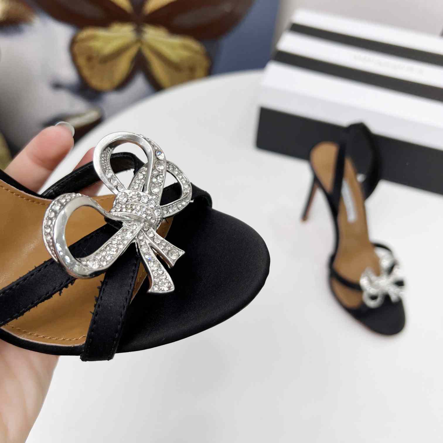 Aquazzura Babe Sandal 105 - DopestKickz
