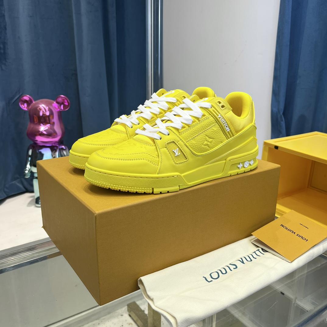Louis Vuitton Trainer Sneaker (Upon UK Size) - DopestKickz