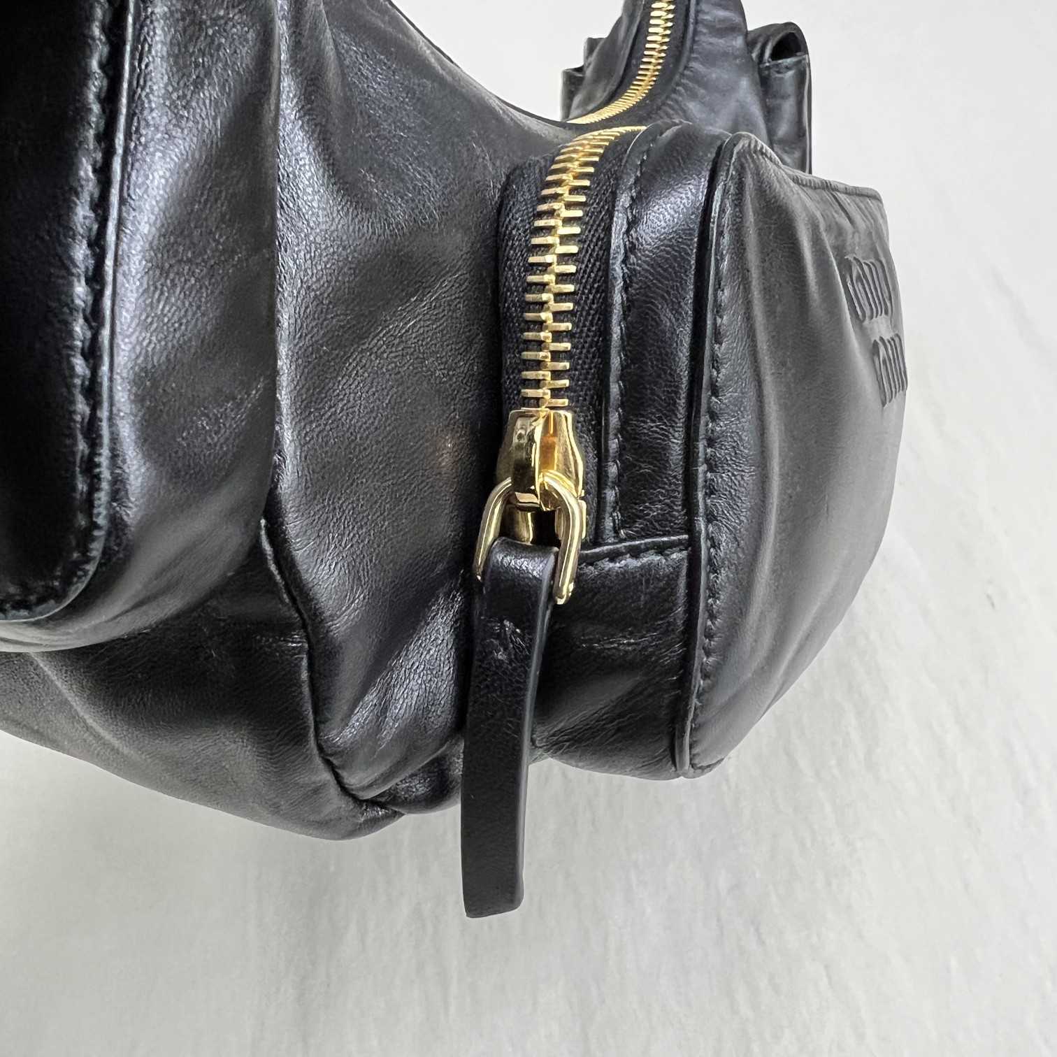 Miu Miu Nappa Leather Pocket Bag - DopestKickz