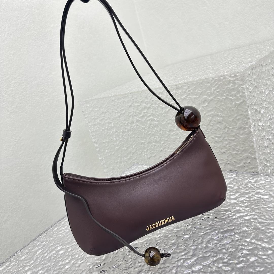 Jacquemus Le Bisou Perle Beaded Shoulder Bag - DopestKickz