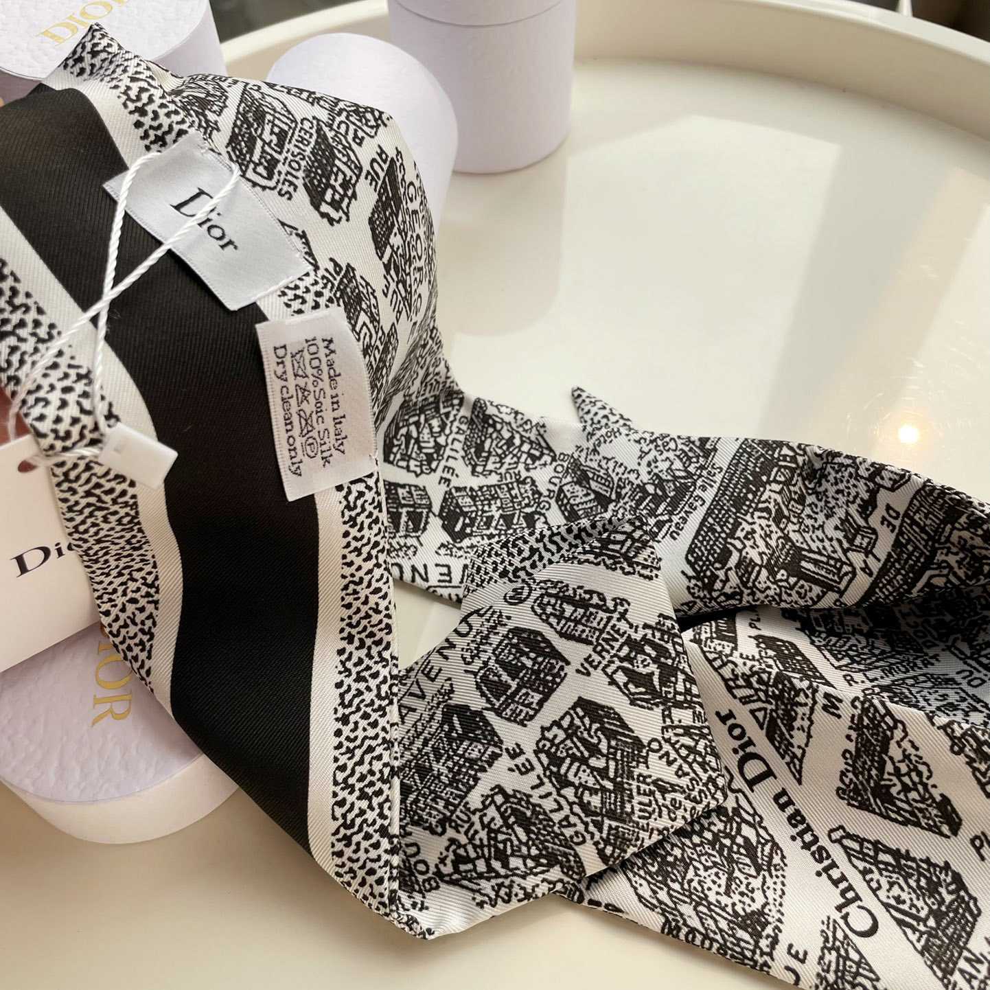 Dior Plan de Paris Mitzah Scarf  - DopestKickz