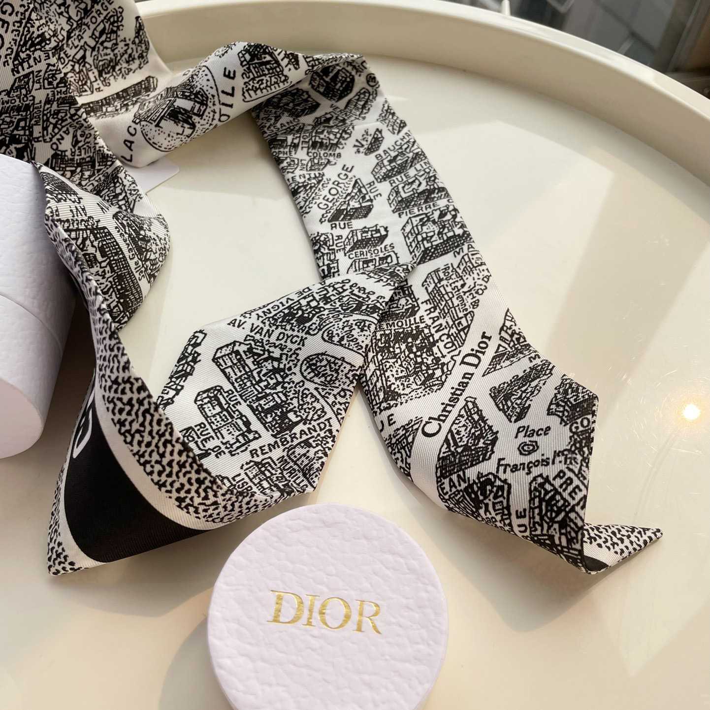 Dior Plan de Paris Mitzah Scarf  - DopestKickz