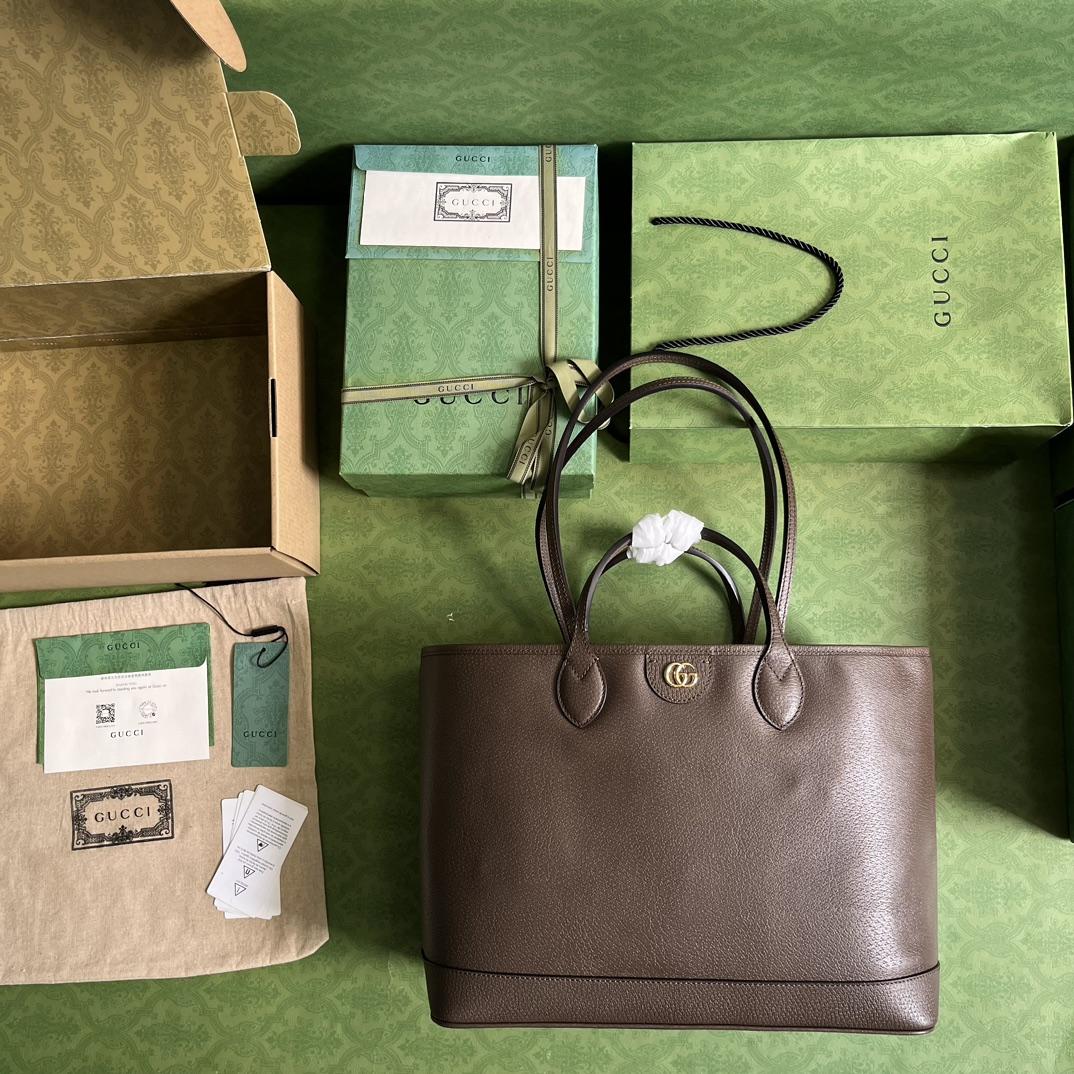 Gucci Ophidia Medium Tote Bag(38.5-28.5-15cm) - DopestKickz