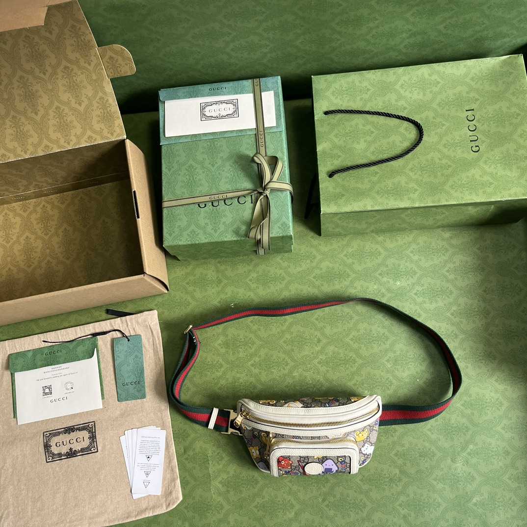 Gucci Animal Print Belt Bag(23x 12x 2.5cm) - DopestKickz
