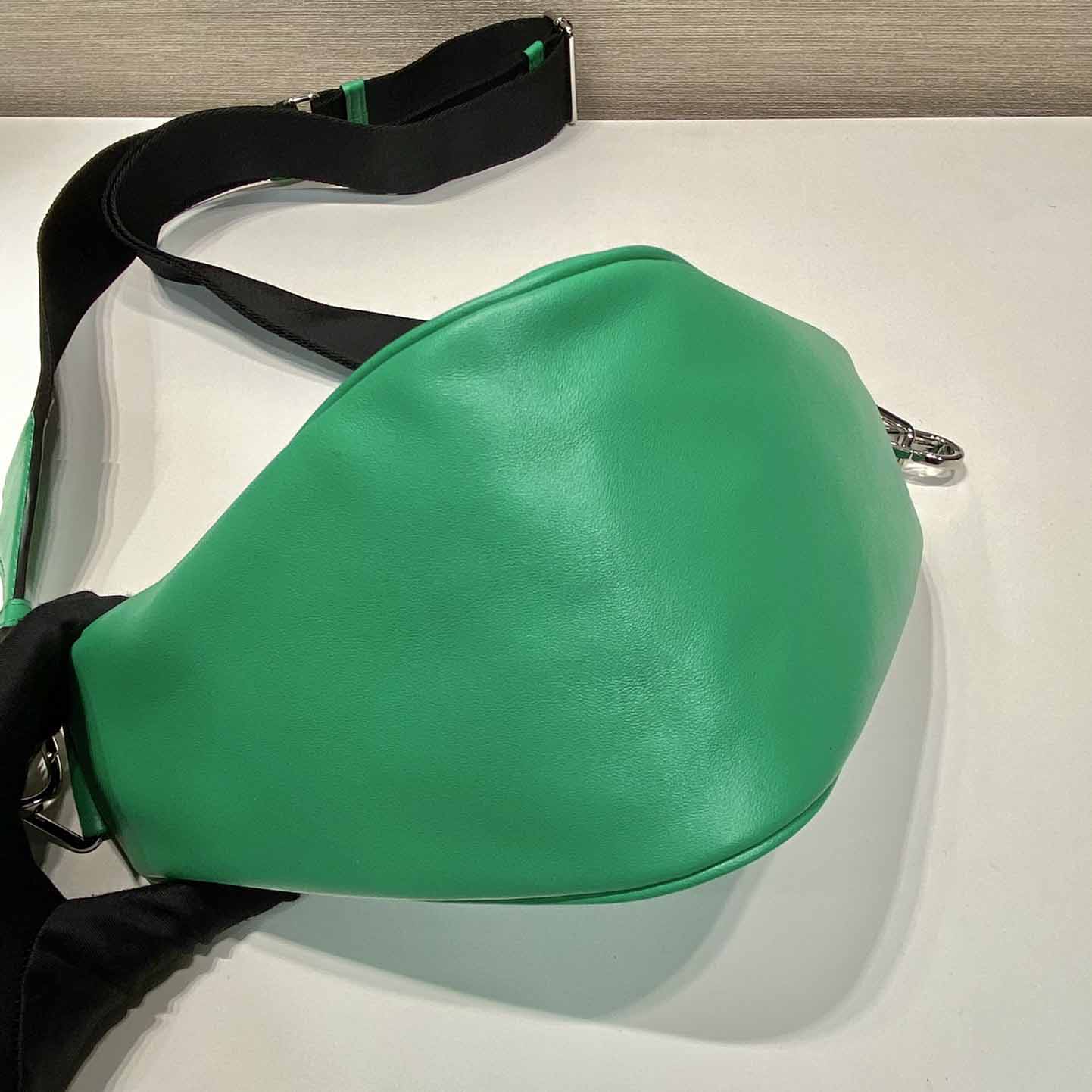 Prada Triangle Leather Bag - DopestKickz