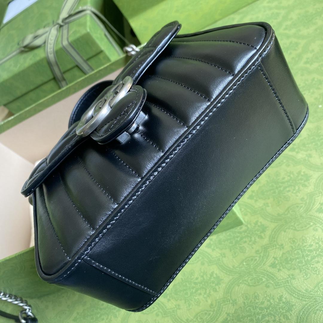 Gucci GG Marmont Mini Top Handle Bag(21*15.5*8cm) - DopestKickz