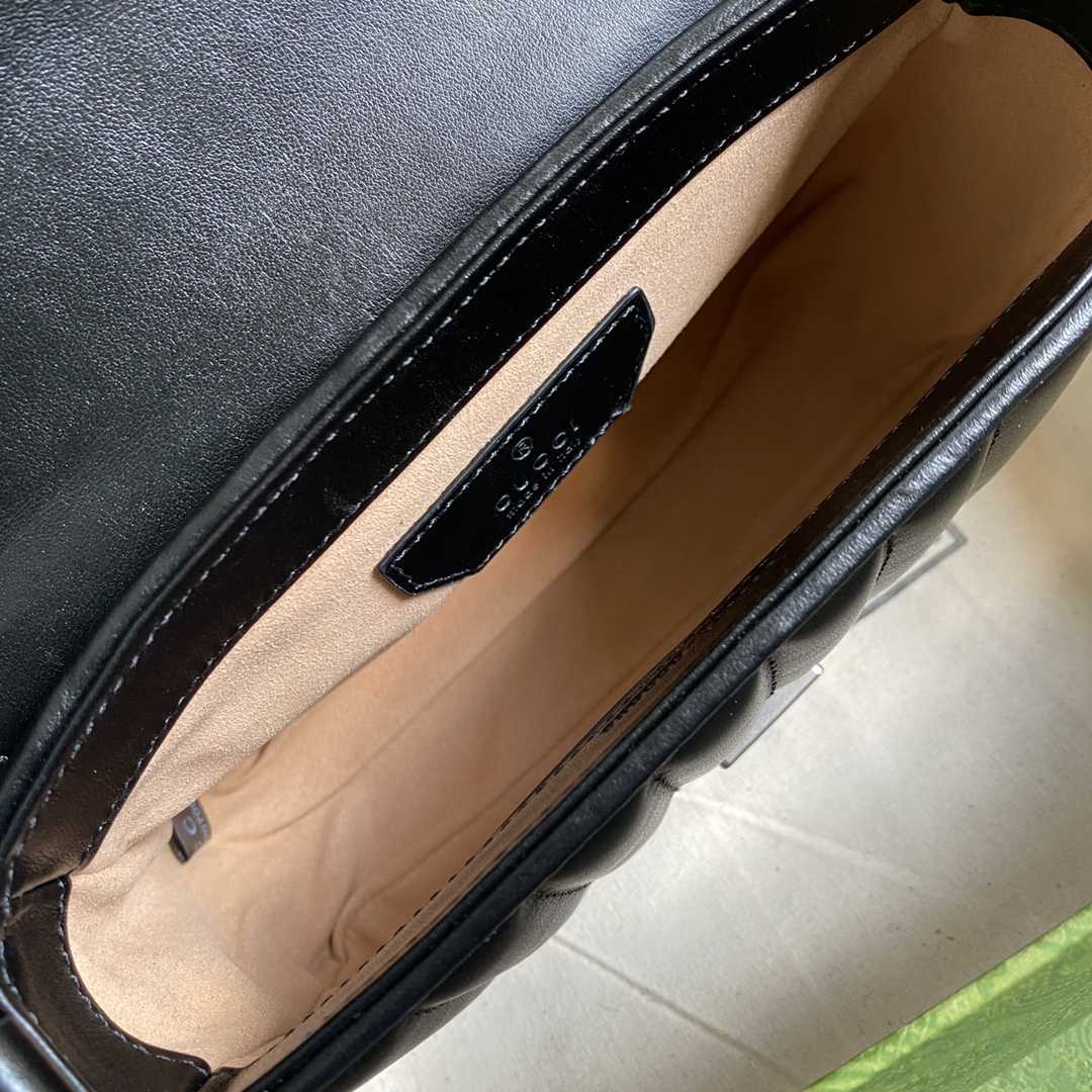 Gucci GG Marmont Mini Top Handle Bag(21*15.5*8cm) - DopestKickz