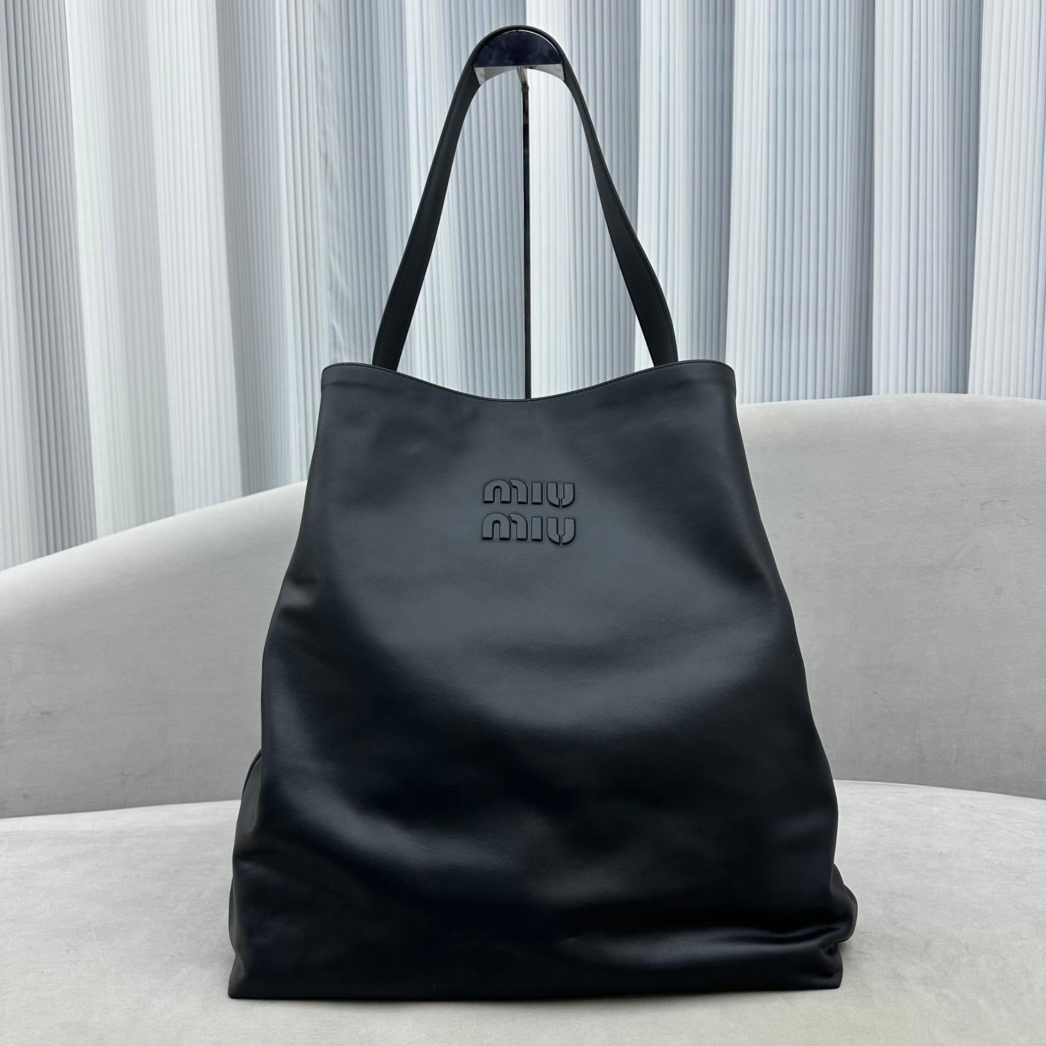 Miu Miu Leather Shoulder Bag  - DopestKickz