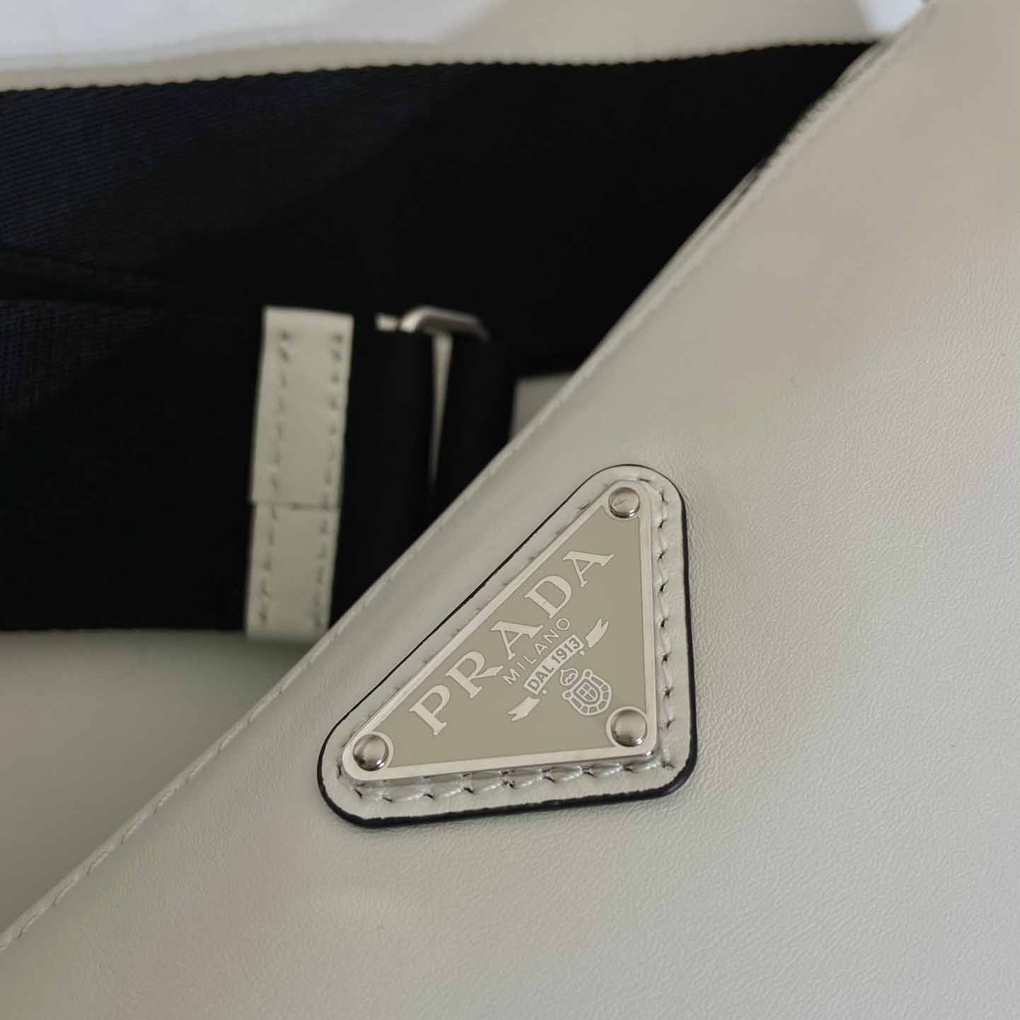 Prada Triangle Leather Bag - DopestKickz