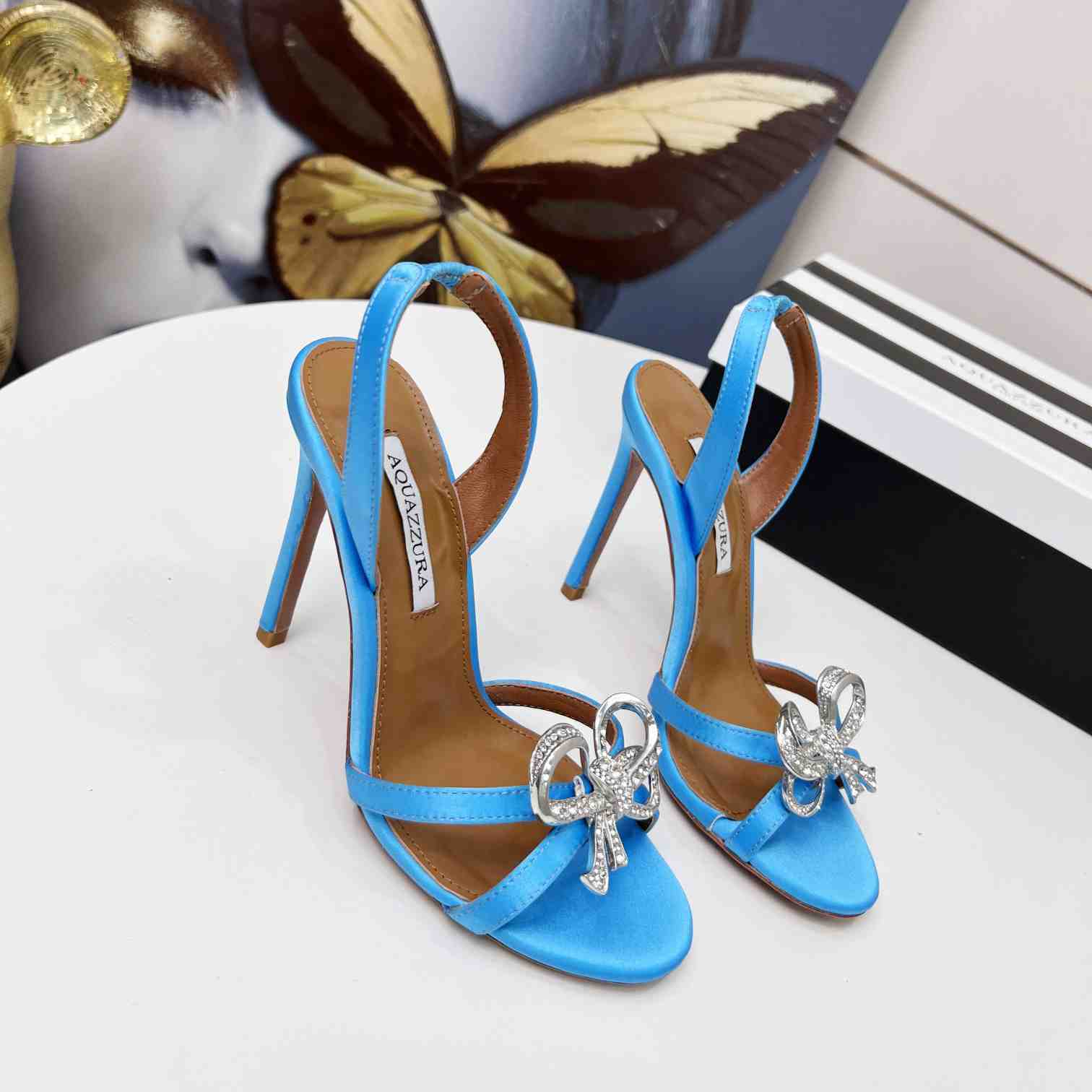 Aquazzura Babe Sandal 105 - DopestKickz
