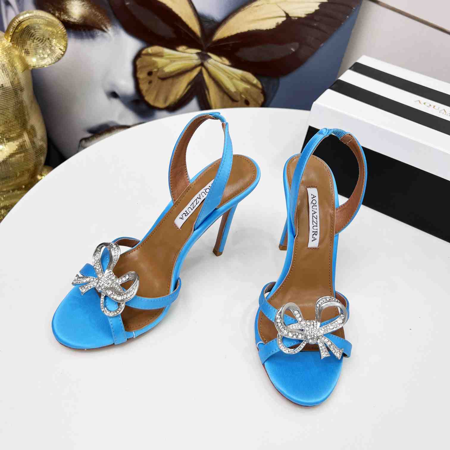 Aquazzura Babe Sandal 105 - DopestKickz