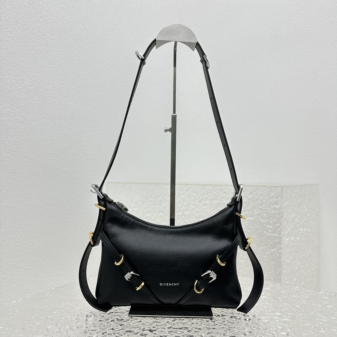 Givenchy Mini Voyou Bag In Leather(18-24-3.5cm) - DopestKickz