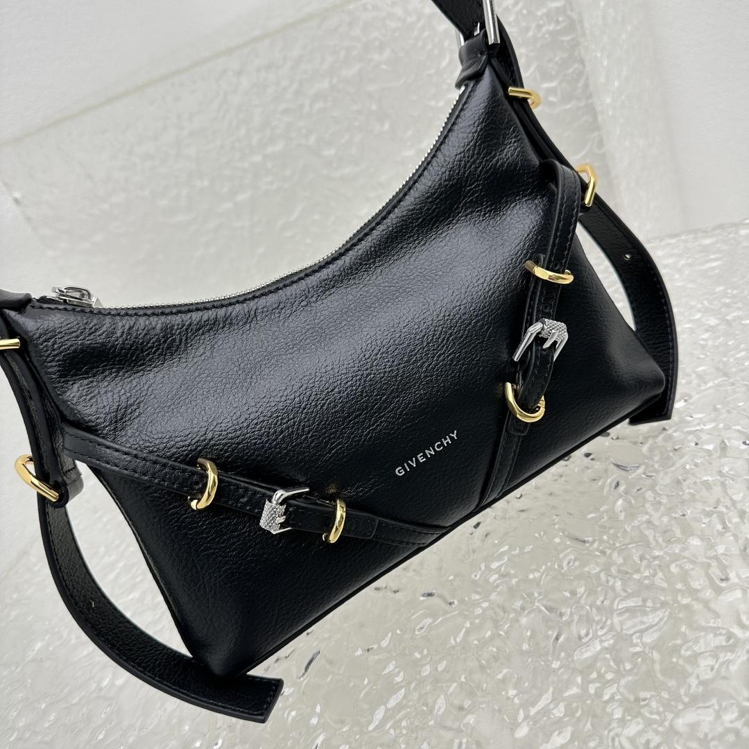 Givenchy Mini Voyou Bag In Leather(18-24-3.5cm) - DopestKickz