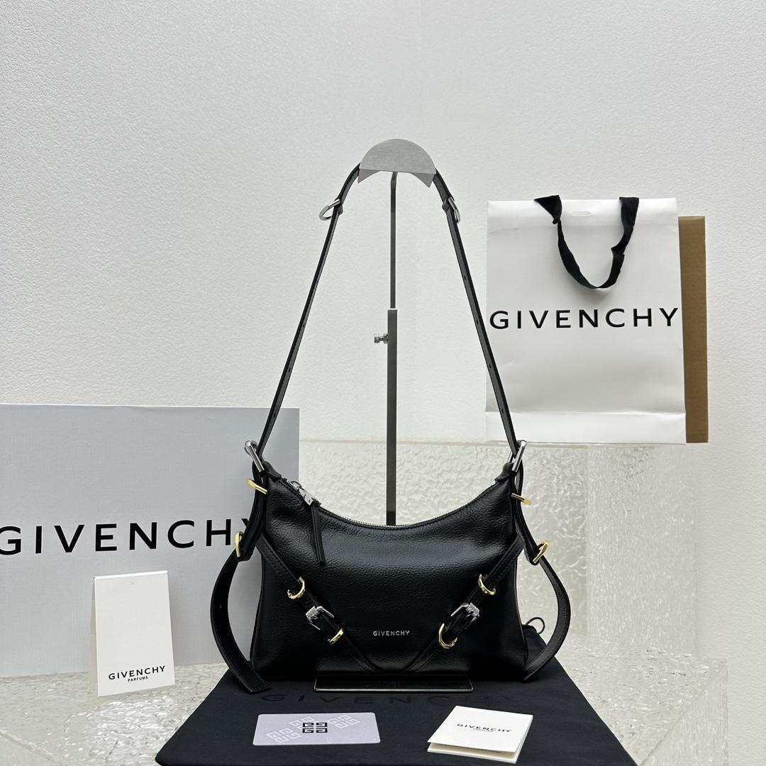 Givenchy Mini Voyou Bag In Leather(18-24-3.5cm) - DopestKickz