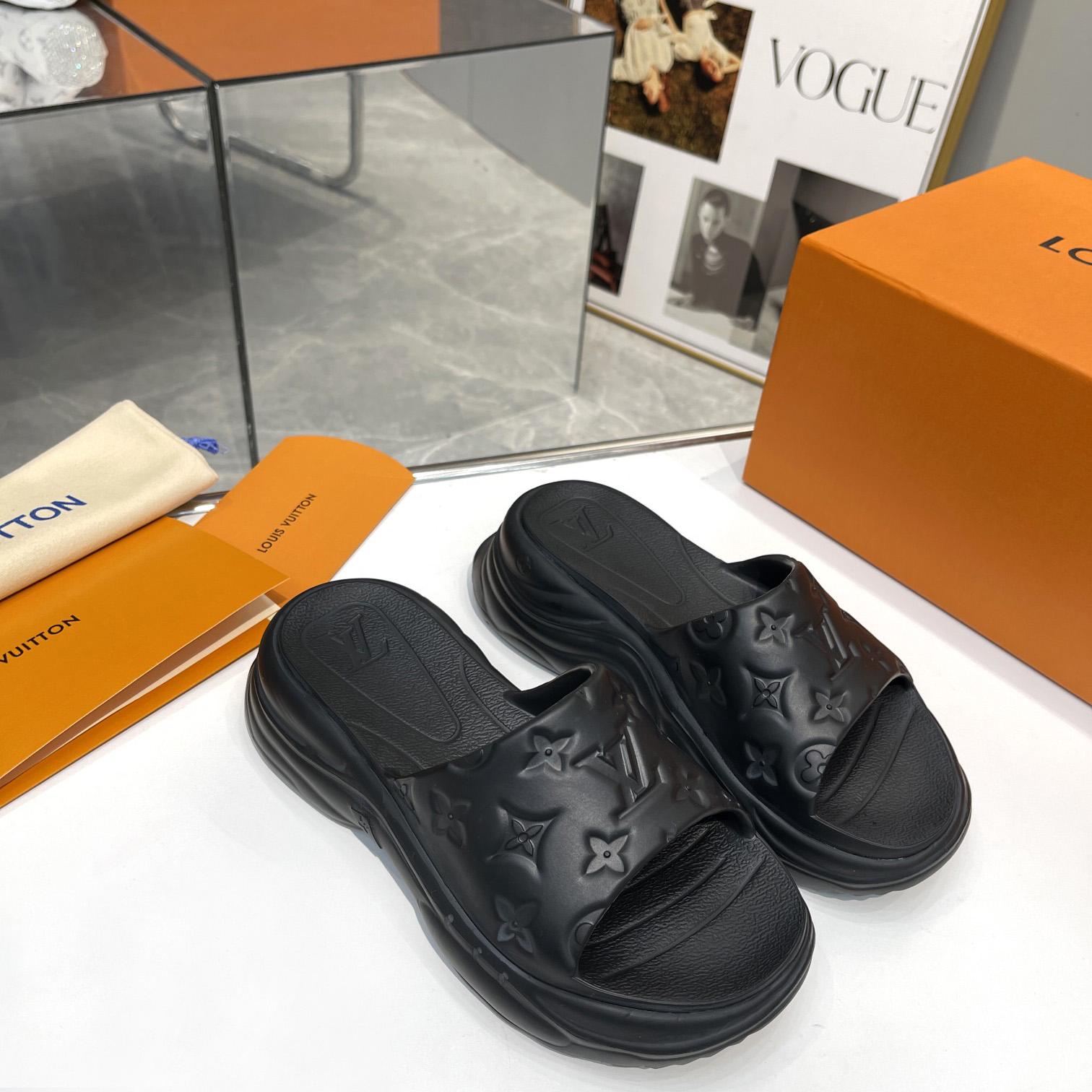 Louis Vuitton Pool 55 Flat Comfort Mule      - DopestKickz