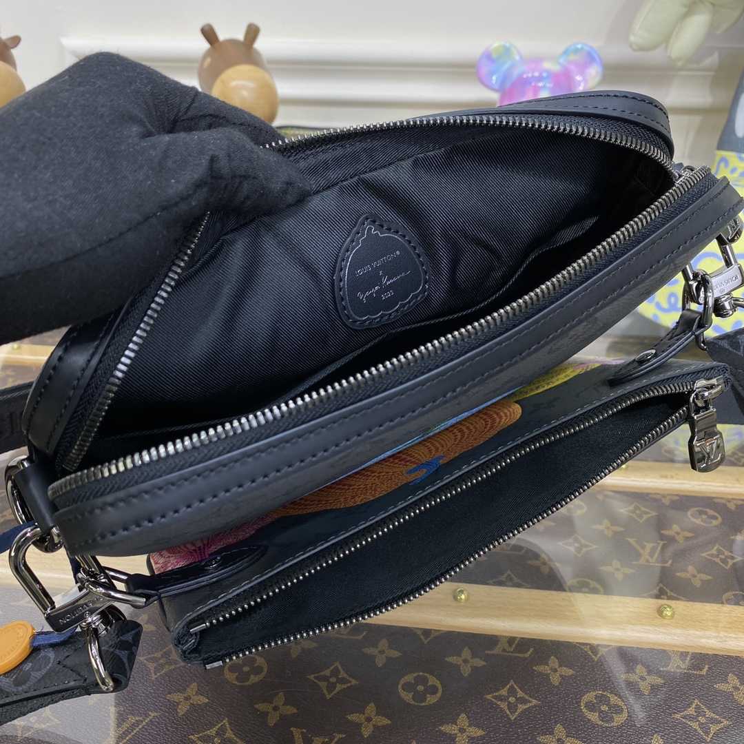 Louis Vuitton LV x YK Trio Messenger (25 x 18.5 x 7cm)   M46435 - DopestKickz