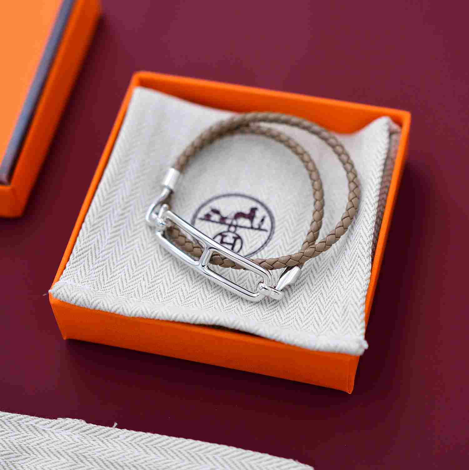 Hermes Roulis Double Tour Bracelet - DopestKickz