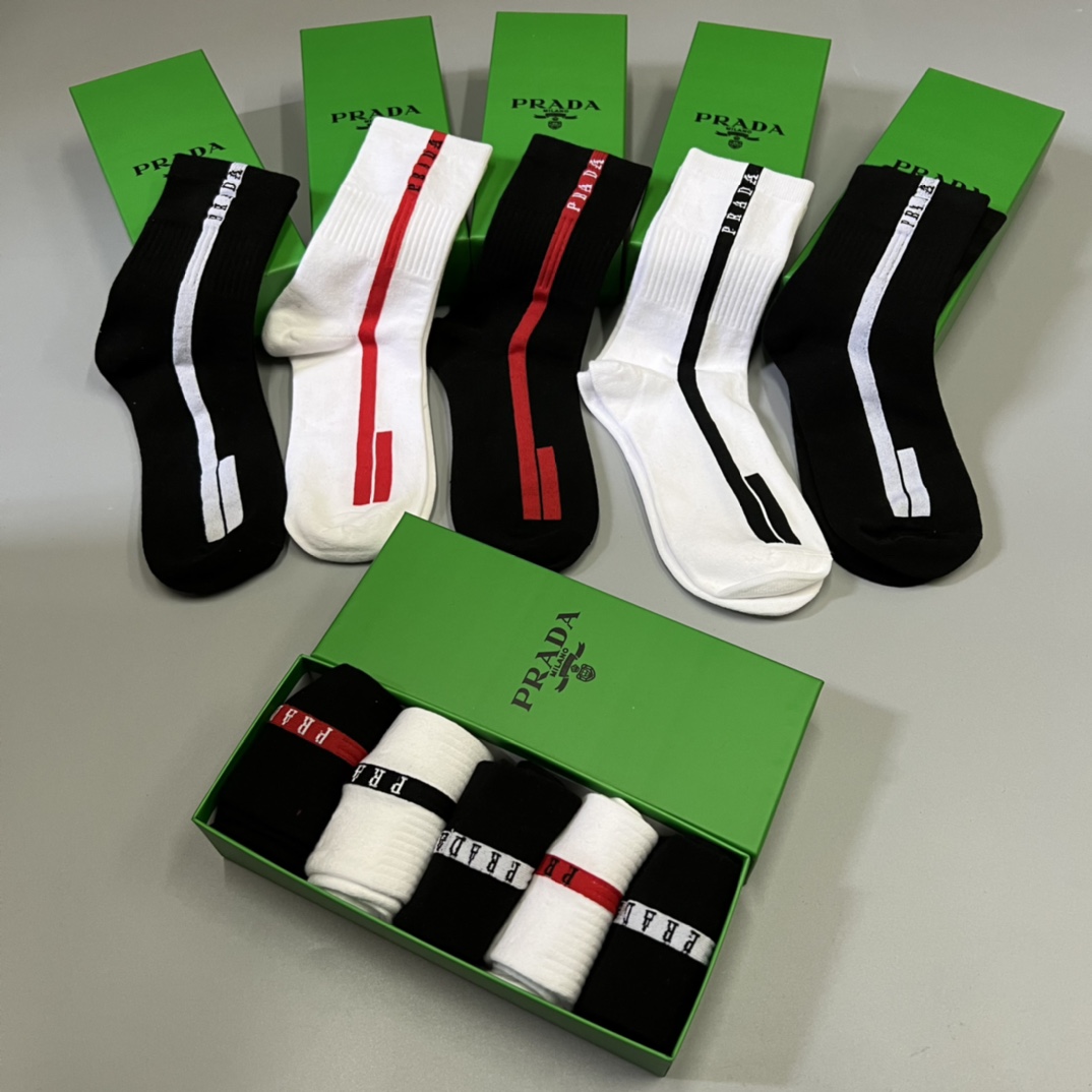 Prada Socks/Box - DopestKickz