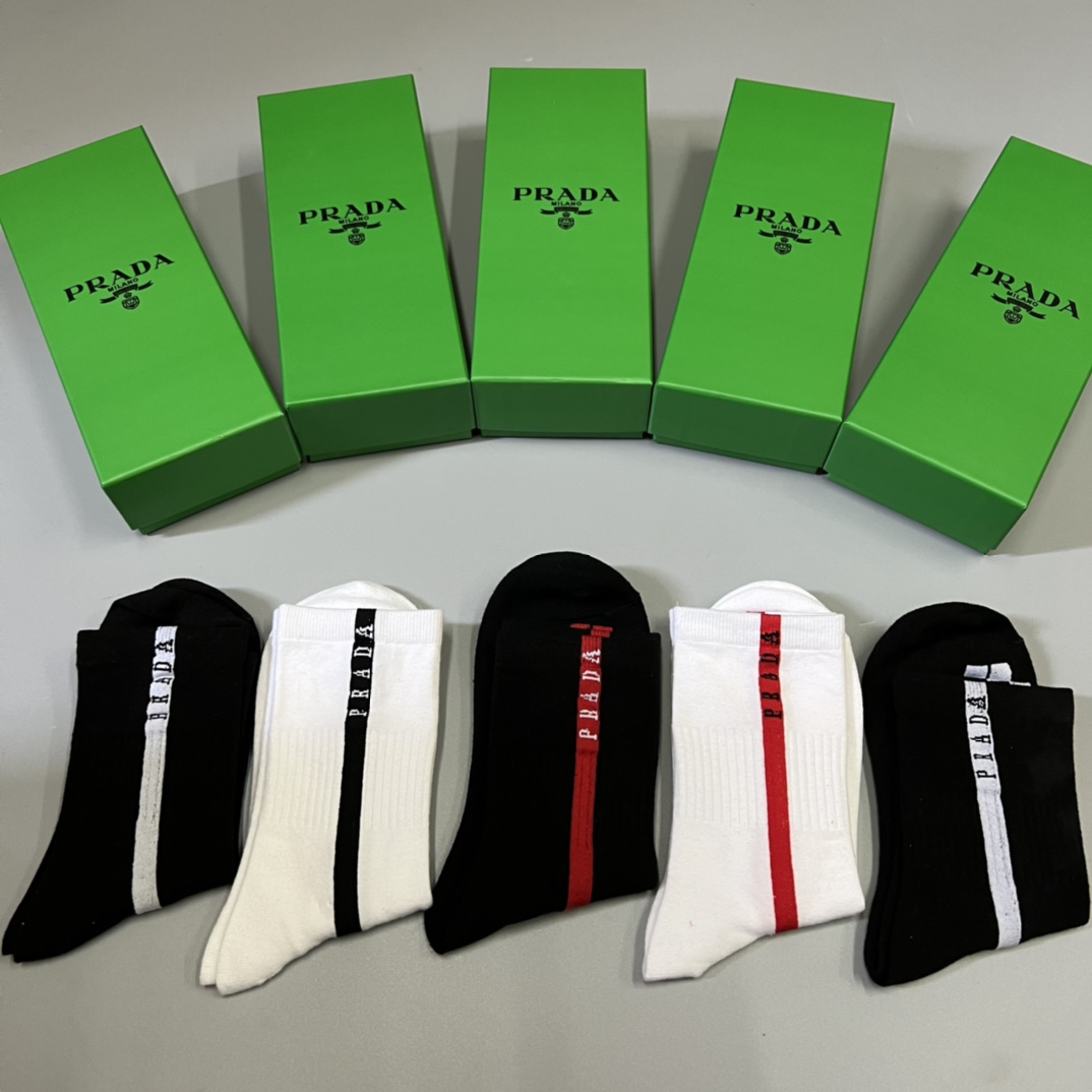 Prada Socks/Box - DopestKickz