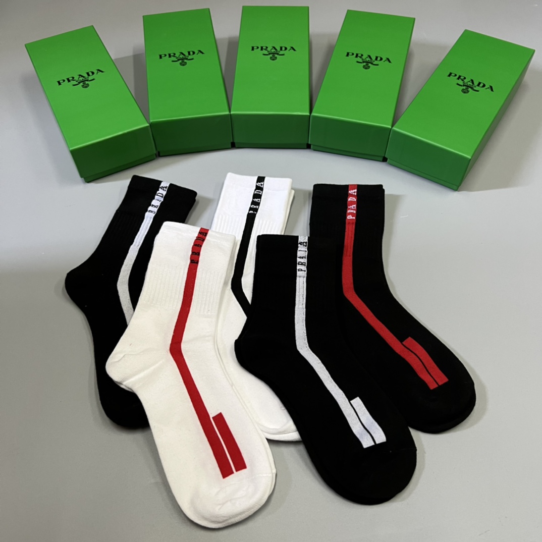Prada Socks/Box - DopestKickz
