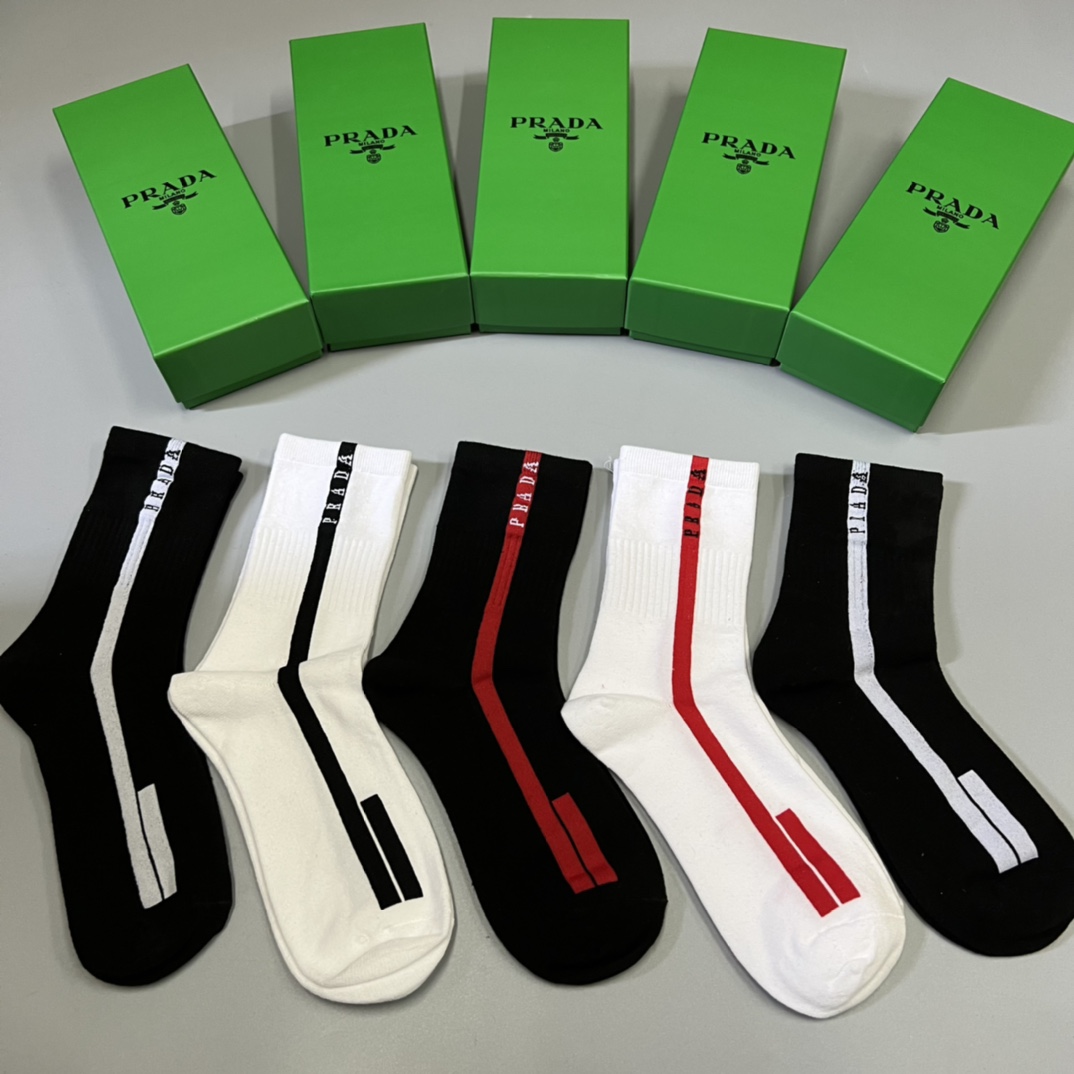 Prada Socks/Box - DopestKickz