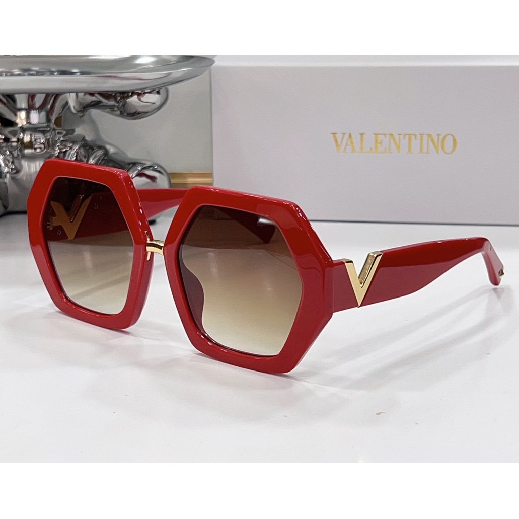 Valenti  VLOGO Hexagonal Oversized-frame Sunglasses  VA4053 - DopestKickz