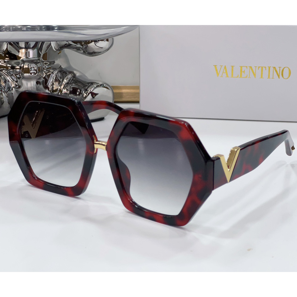 Valenti  VLOGO Hexagonal Oversized-frame Sunglasses  VA4053 - DopestKickz