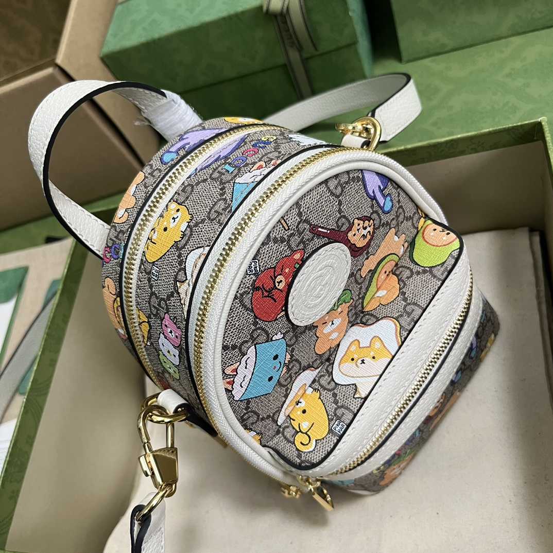  Gucci Animal Print Multi-Function Bag(15-19-8cm) - DopestKickz