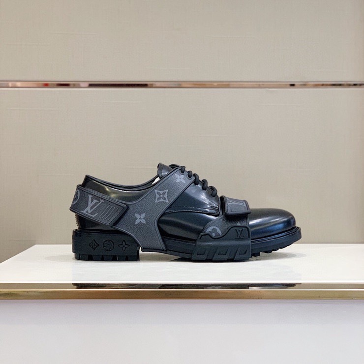 Louis Vuitton Derby Harness Boots - DopestKickz