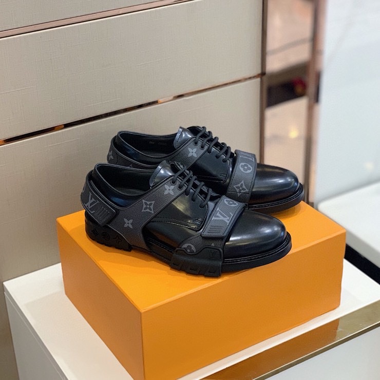 Louis Vuitton Derby Harness Boots - DopestKickz