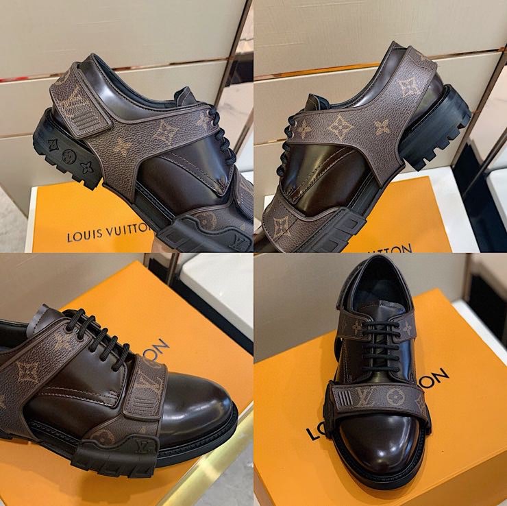 Louis Vuitton Derby Harness Boots - DopestKickz