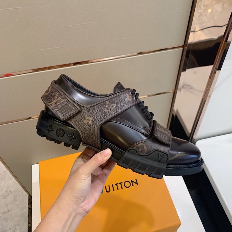 Louis Vuitton Derby Harness Boots - DopestKickz