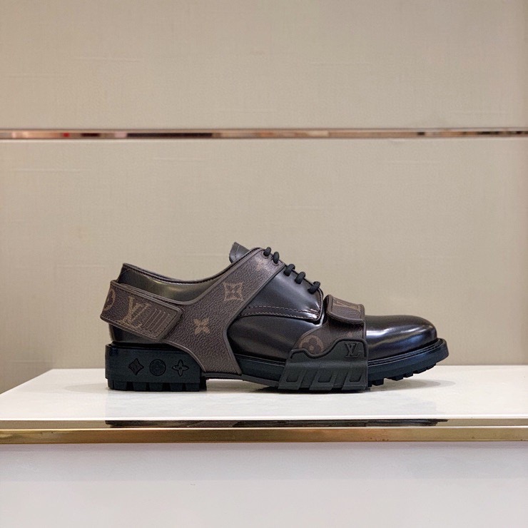 Louis Vuitton Derby Harness Boots - DopestKickz