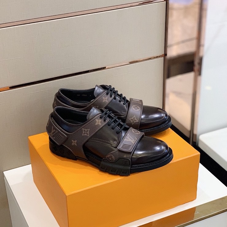 Louis Vuitton Derby Harness Boots - DopestKickz