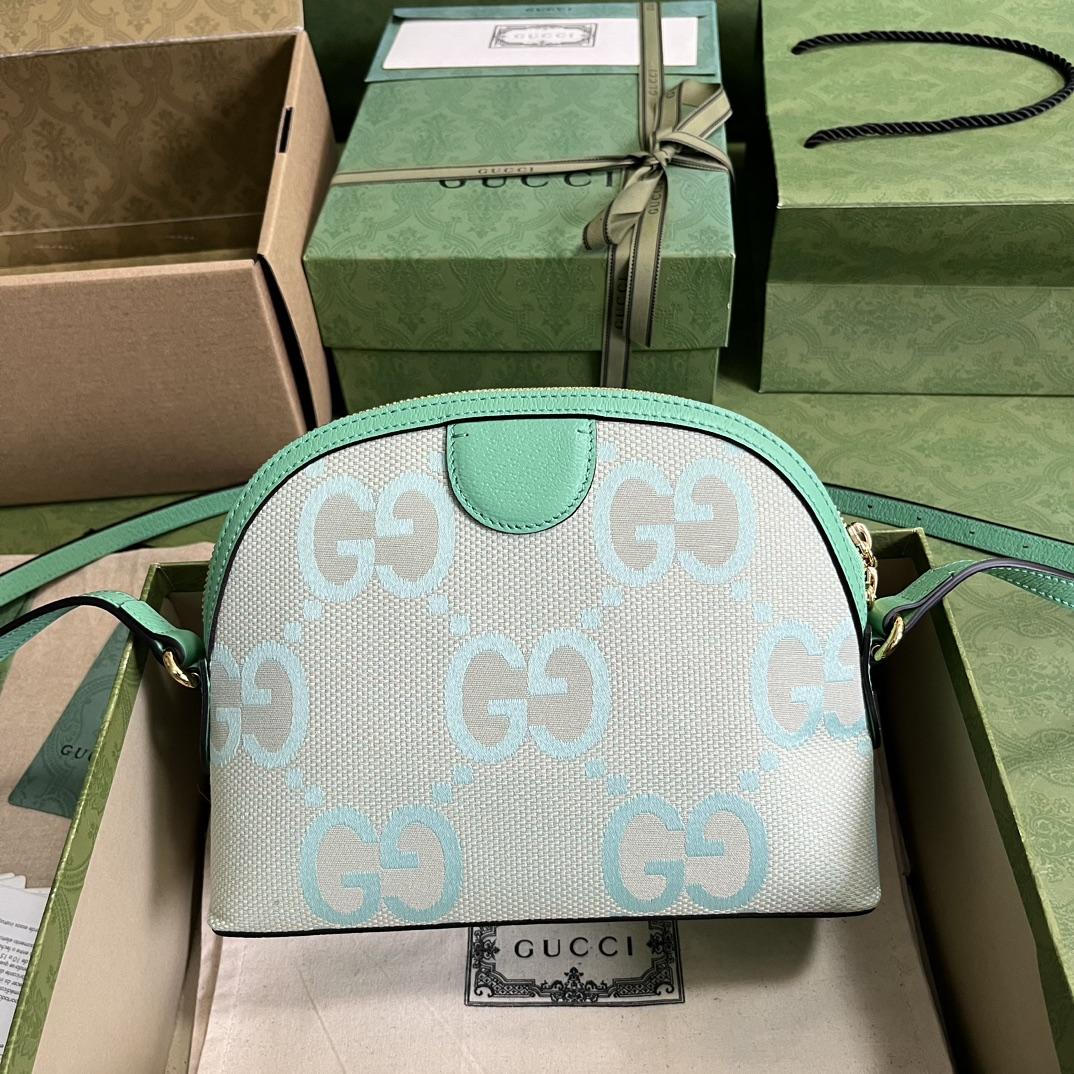 Gucci Ophidia Jumbo GG Small Shoulder Bag(23.5-19-8cm) - DopestKickz