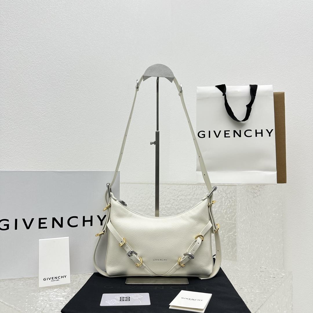 Givenchy Mini Voyou Bag In Leather(18-24-3.5cm) - DopestKickz