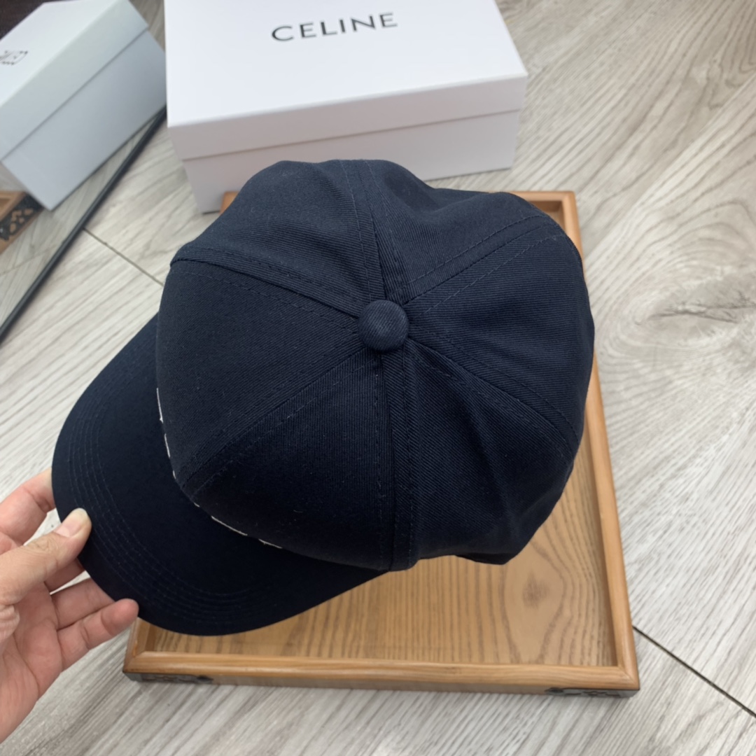 Celine Baseball Cap In Cotton - DopestKickz