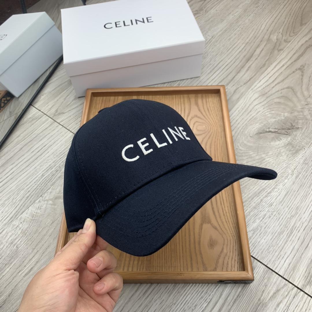 Celine Baseball Cap In Cotton - DopestKickz