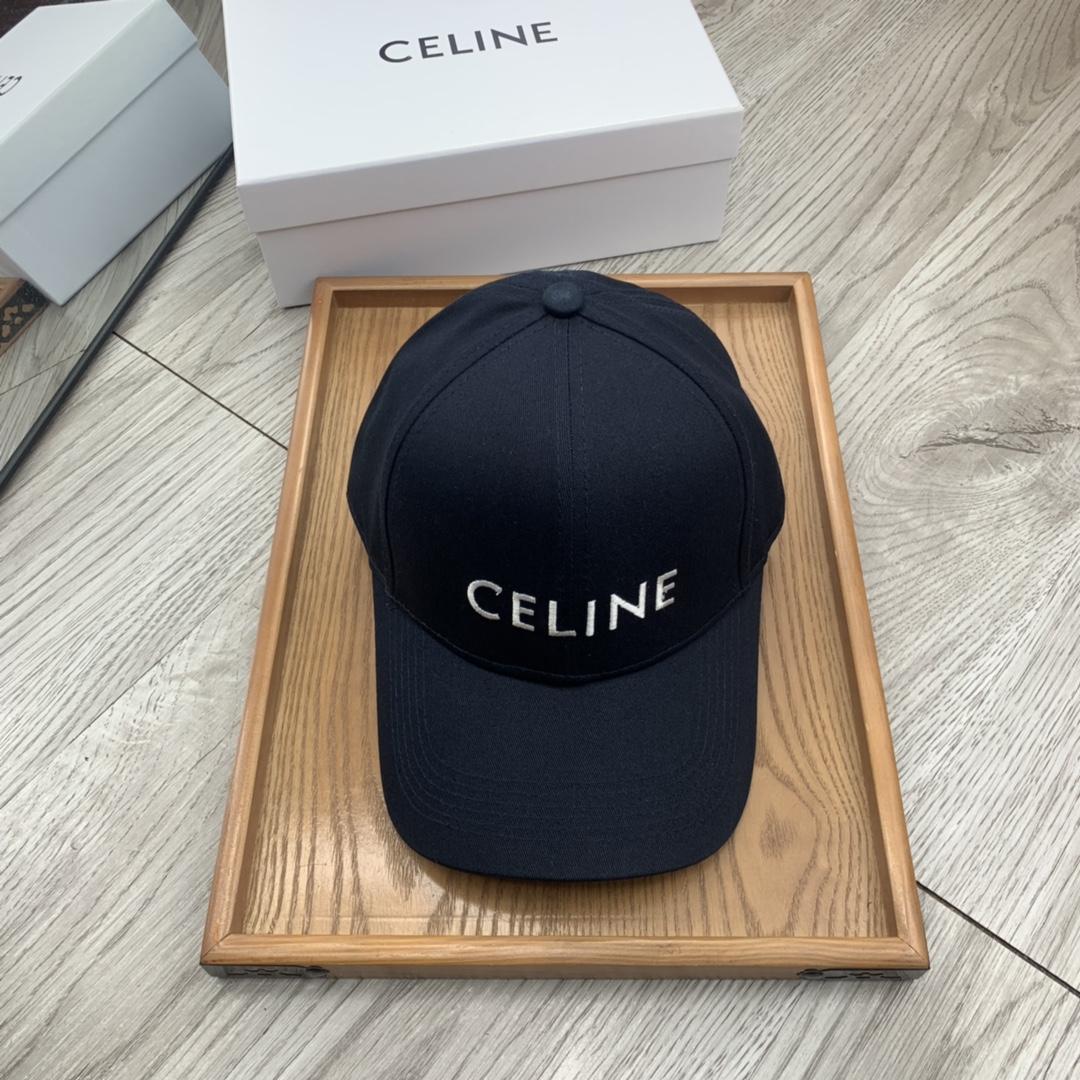 Celine Baseball Cap In Cotton - DopestKickz