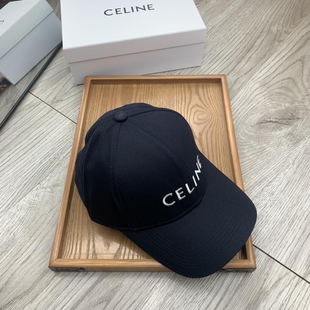 Celine Baseball Cap In Cotton - DopestKickz