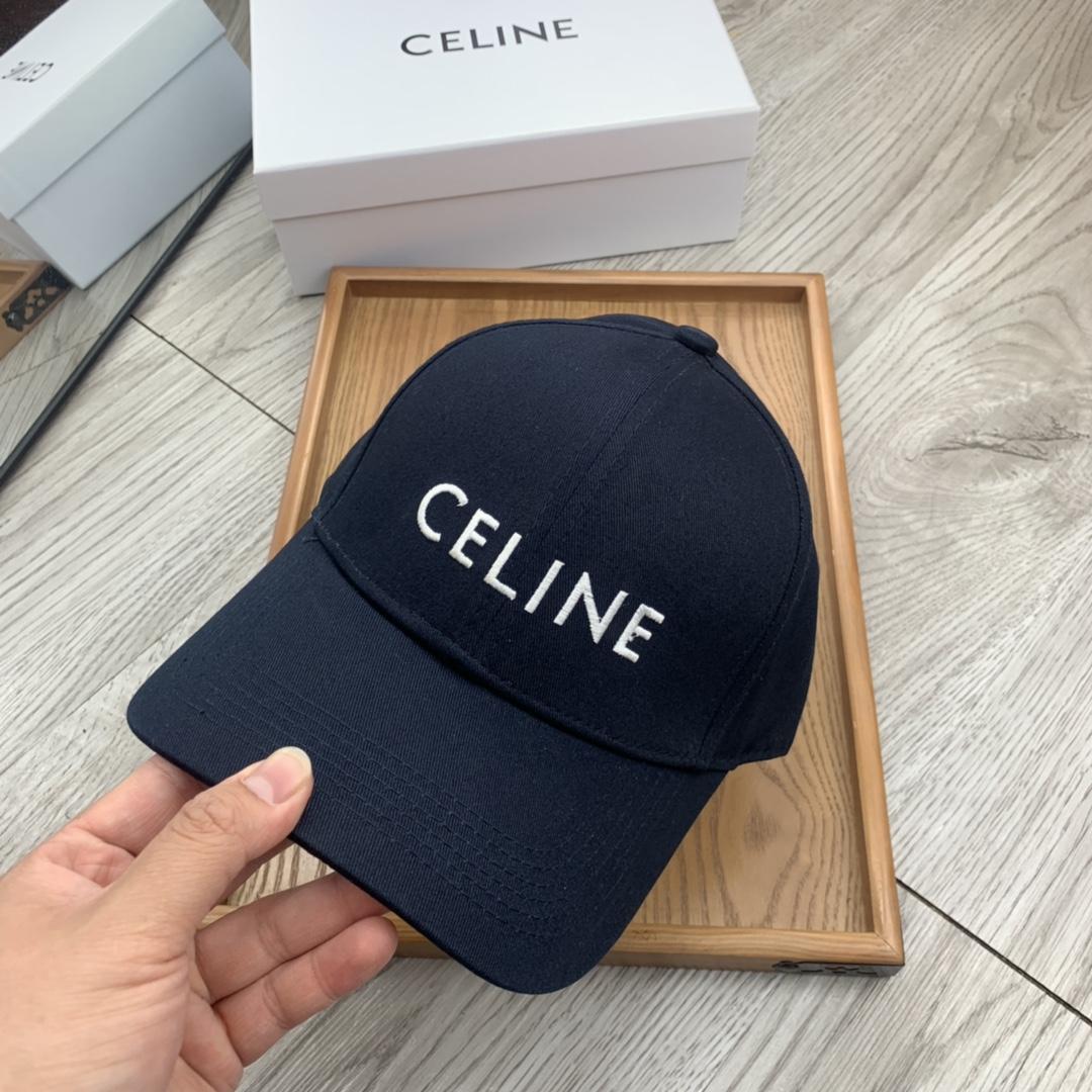 Celine Baseball Cap In Cotton - DopestKickz