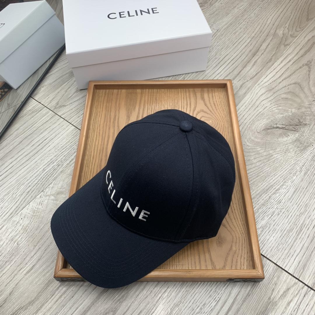 Celine Baseball Cap In Cotton - DopestKickz
