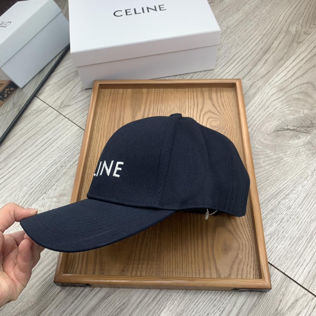 Celine Baseball Cap In Cotton - DopestKickz