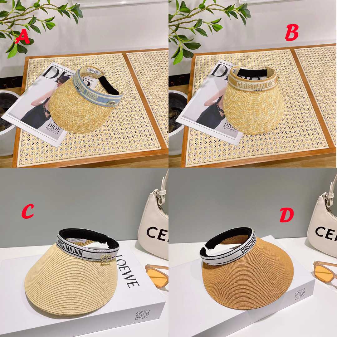 Dior Sun Hat - DopestKickz