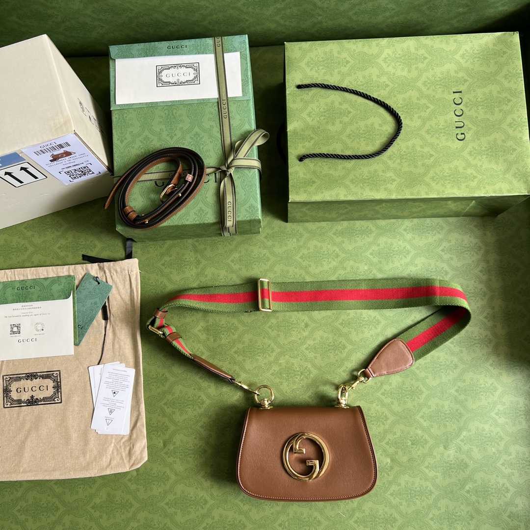 Gucci Blondie Mini Bag(22*13*5.5cm) - DopestKickz