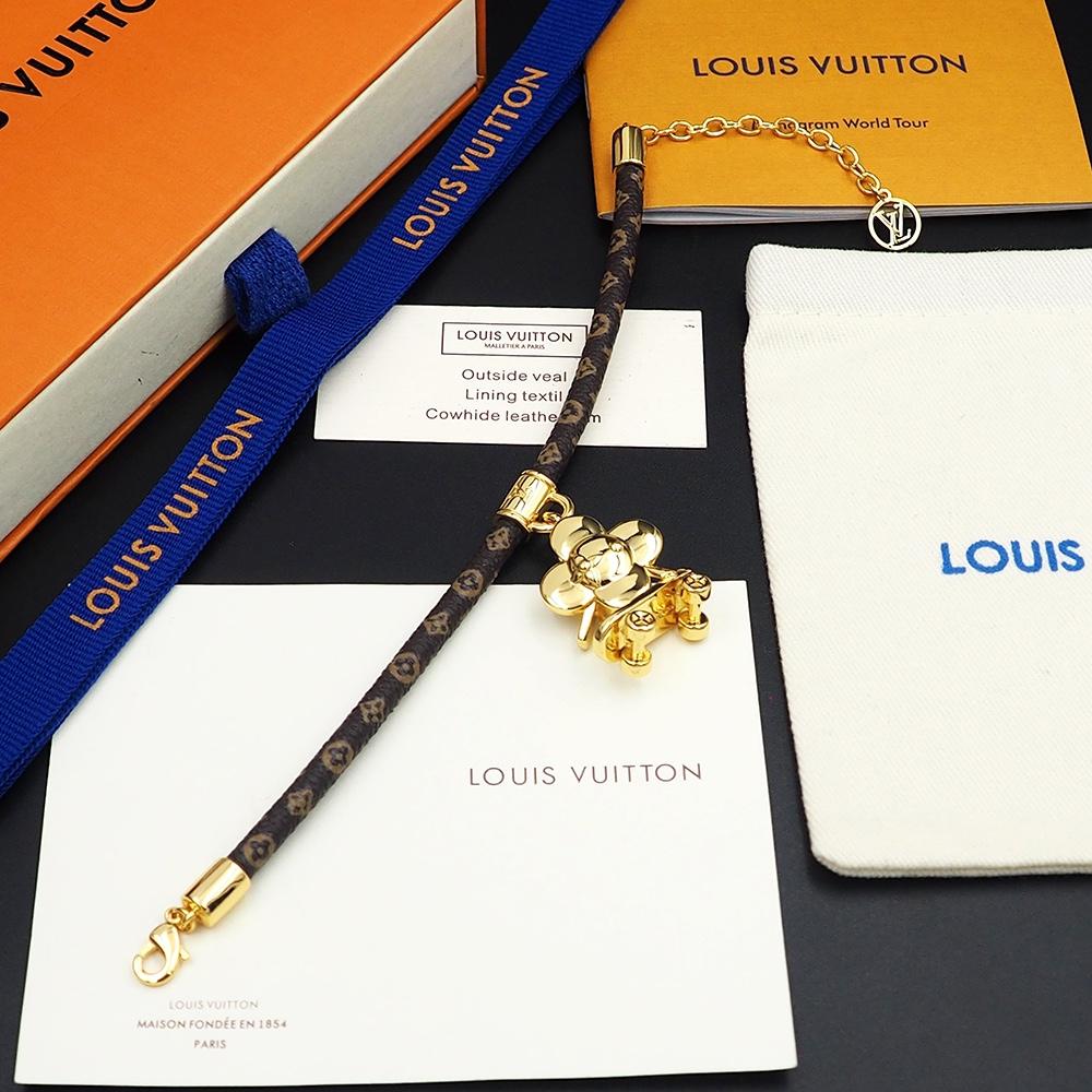 Louis Vuitton Vivienne Kick Flip Bracelet   M1051Z - DopestKickz