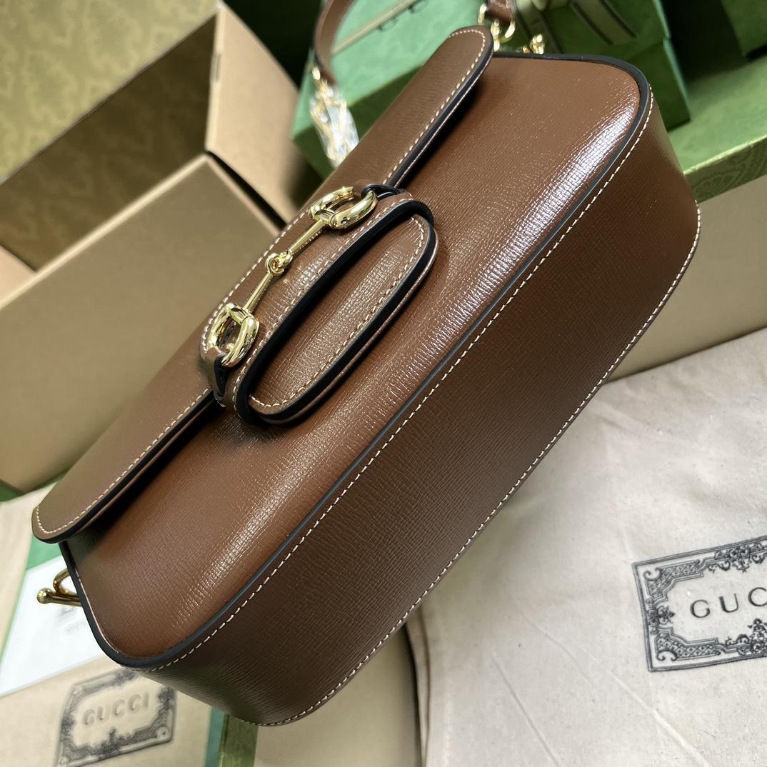 Gucci Horsebit 1955 Small Shoulder Bag(24-13-5cm)   - DopestKickz