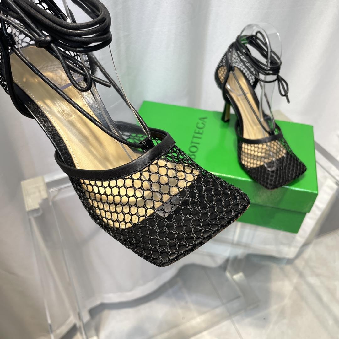 Bottega Veneta Stretch Lace-Up Sandal - DopestKickz