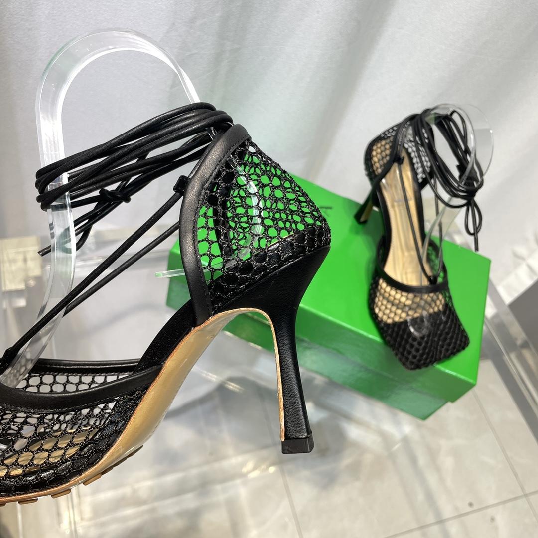 Bottega Veneta Stretch Lace-Up Sandal - DopestKickz